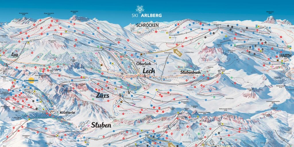 Ski school. Lech. Austria discounts on bookings - GO&DO